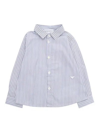 Emporio Armani Kids' Shirt In Blue