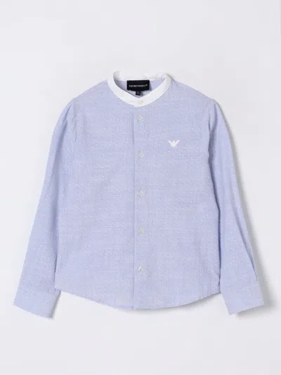 Emporio Armani Shirt  Kids Color Gnawed Blue