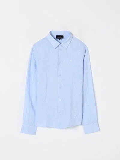 Emporio Armani Shirt  Kids Color Blue