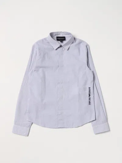 Emporio Armani Shirt  Kids Kids In Blue