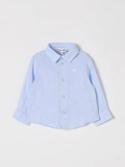 Emporio Armani Shirt  Kids Color Gnawed Blue