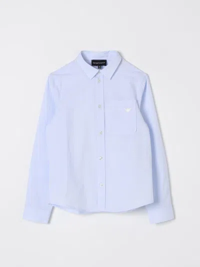 Emporio Armani Shirt  Kids Color Gnawed Blue