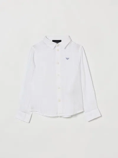 Emporio Armani Shirt Kids  In White