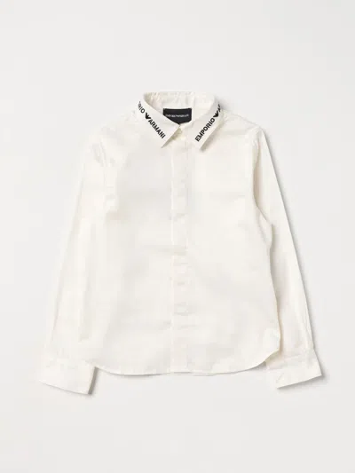 Emporio Armani Babies' Shirt  Kids Kids In White