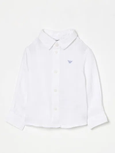Emporio Armani Babies' Hemd  Kinder Farbe Weiss