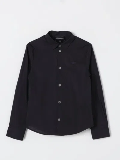 Emporio Armani Shirt  Kids Kids Color Blue