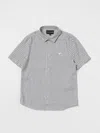 EMPORIO ARMANI SHIRT EMPORIO ARMANI KIDS COLOR GREY,F54770020