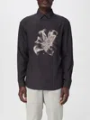 Emporio Armani Asv Lyocell Blend Shirt With Lily Print