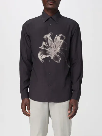 EMPORIO ARMANI SHIRT EMPORIO ARMANI MEN COLOR BLACK,G97357002