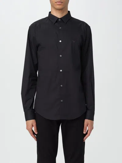 EMPORIO ARMANI SHIRT EMPORIO ARMANI MEN COLOR BLACK,402020002