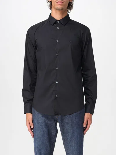 EMPORIO ARMANI SHIRT EMPORIO ARMANI MEN COLOR BLACK,434890002