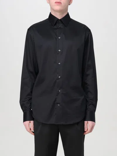 Emporio Armani Shirt  Men Color Black In Schwarz