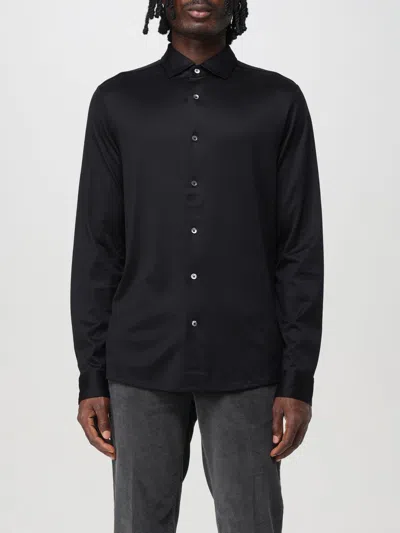 EMPORIO ARMANI SHIRT EMPORIO ARMANI MEN COLOR BLACK,F79616002