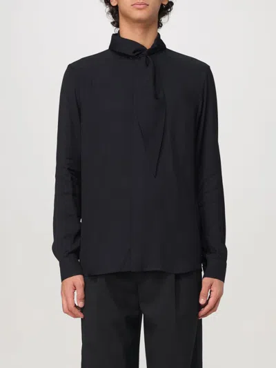 Emporio Armani Shirt  Men Color Black In Schwarz