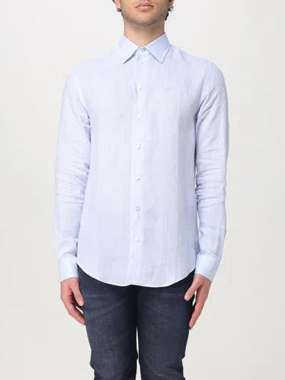 Emporio Armani Shirt  Men Color Blue