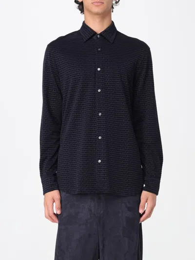 Emporio Armani Shirt  Men Color Blue