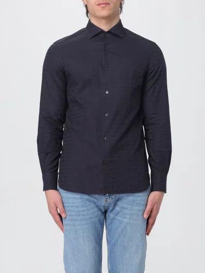 Emporio Armani Shirt  Men In Blue