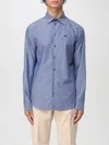 Emporio Armani Shirt  Men Color Denim In Blue