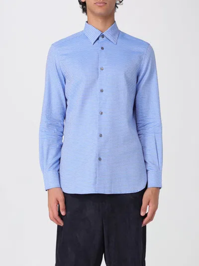 EMPORIO ARMANI SHIRT EMPORIO ARMANI MEN COLOR GNAWED BLUE 1,G91247242