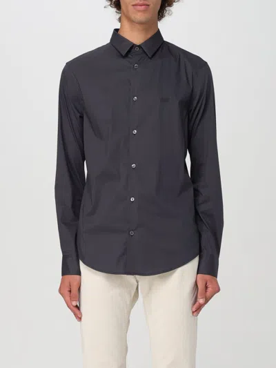 Emporio Armani Shirt  Men Color Grey In Grau