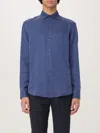 Emporio Armani Shirt  Men Color Blue In Indigo