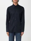Emporio Armani Shirt  Men Color Navy In Blue