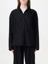 Shop Emporio Armani Shirt  Swimwear Woman Color Black In Schwarz