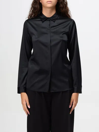 EMPORIO ARMANI SHIRT EMPORIO ARMANI WOMAN COLOR BLACK,F92445002