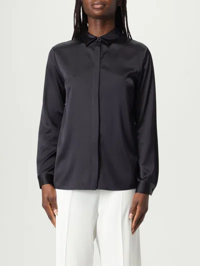 EMPORIO ARMANI SHIRT EMPORIO ARMANI WOMAN COLOR BLUE,G72094009