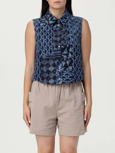 Emporio Armani Hemdbluse  Damen Farbe Blau In Blue