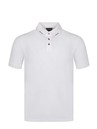 Emporio Armani Shirt Made Of Cotton. In White