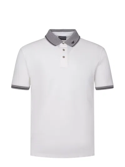 Emporio Armani Shirt Made Of Piqué.