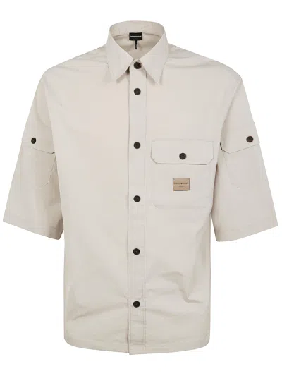 Emporio Armani Shirt In Neutral