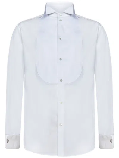 Emporio Armani Shirt In White Cotton