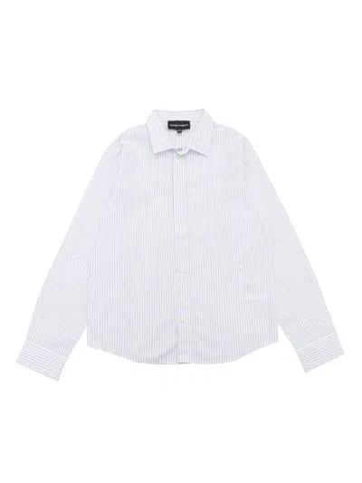 Emporio Armani Kids' Shirt In White