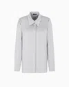 Emporio Armani Shirt With Chevron Motif Print