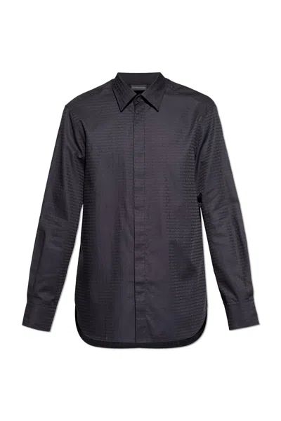 EMPORIO ARMANI EMPORIO ARMANI SHIRT WITH MONOGRAM
