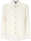 Emporio Armani Embroidered Long-sleeve Shirt