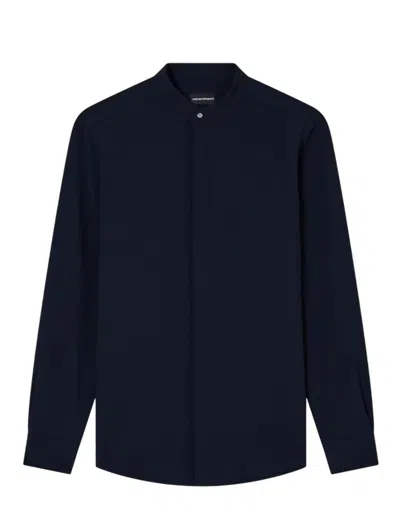 Emporio Armani Shirts In Black