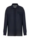 Emporio Armani Shirts Blue In Blue