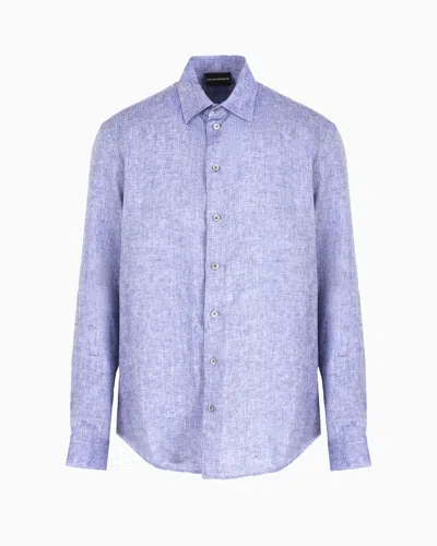 Emporio Armani Shirts In Purple