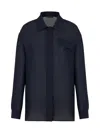 Emporio Armani Shirts Blue In Blue