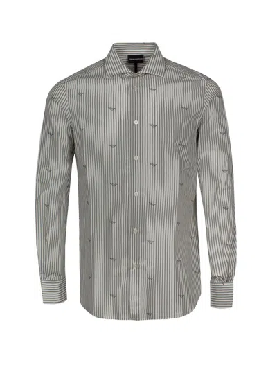 Emporio Armani Shirts In Gray