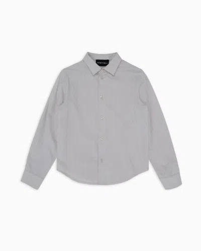 Emporio Armani Kids' Shirts In White