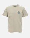 Emporio Armani Asv Jersey T-shirt With Oversized Print From The Peace Capsule Collection