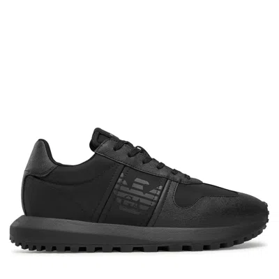 Emporio Armani Shoes In Black