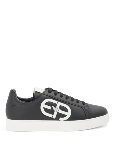 Emporio Armani Sneakers In Black