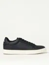 Emporio Armani Logo Pattern Low-cut Shoes In Schwarz