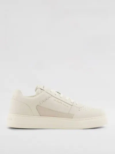 Emporio Armani Shoes  Men Color White