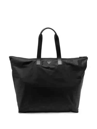 Emporio Armani Shopper + Pouch Set Bags